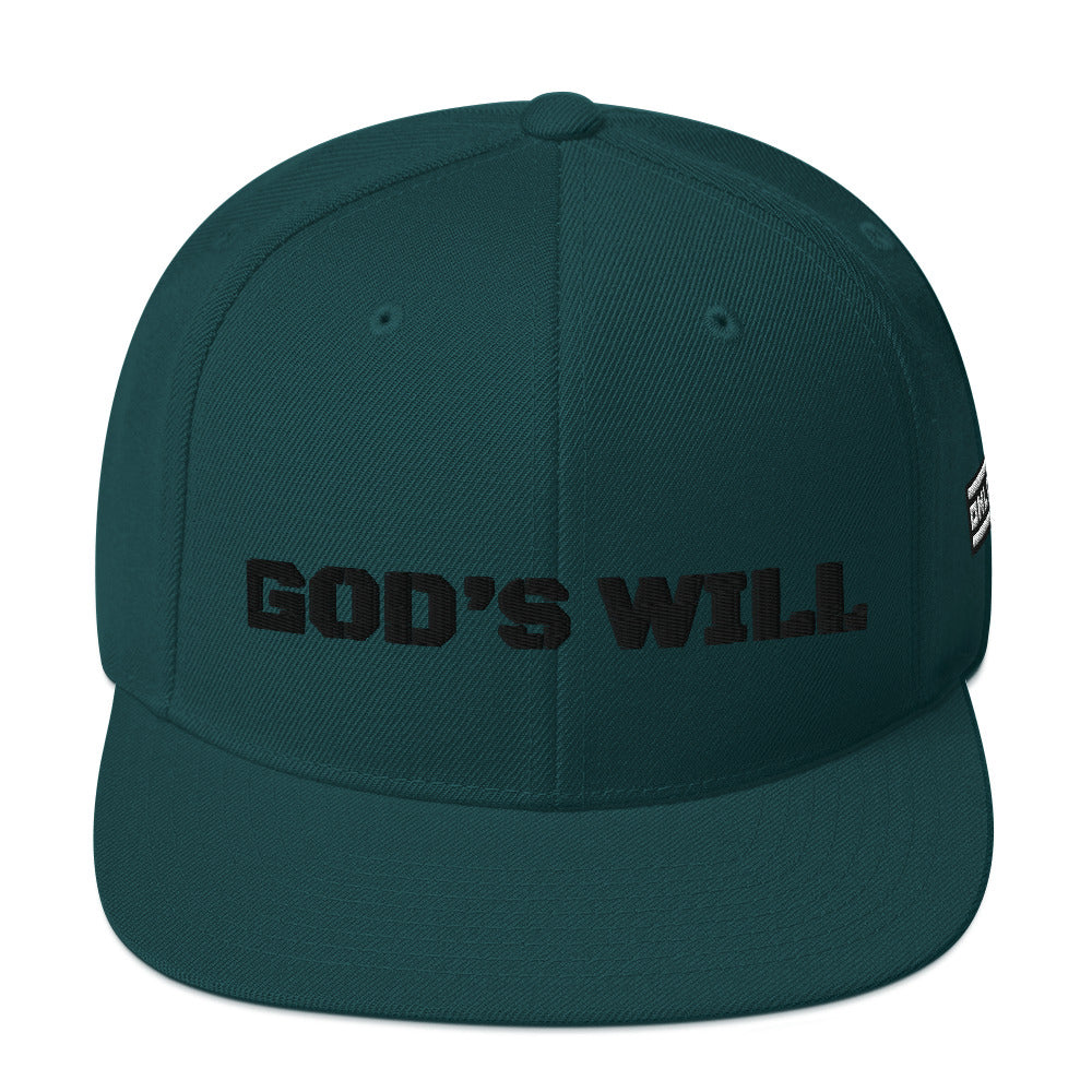Snapback Hat GODS WILL