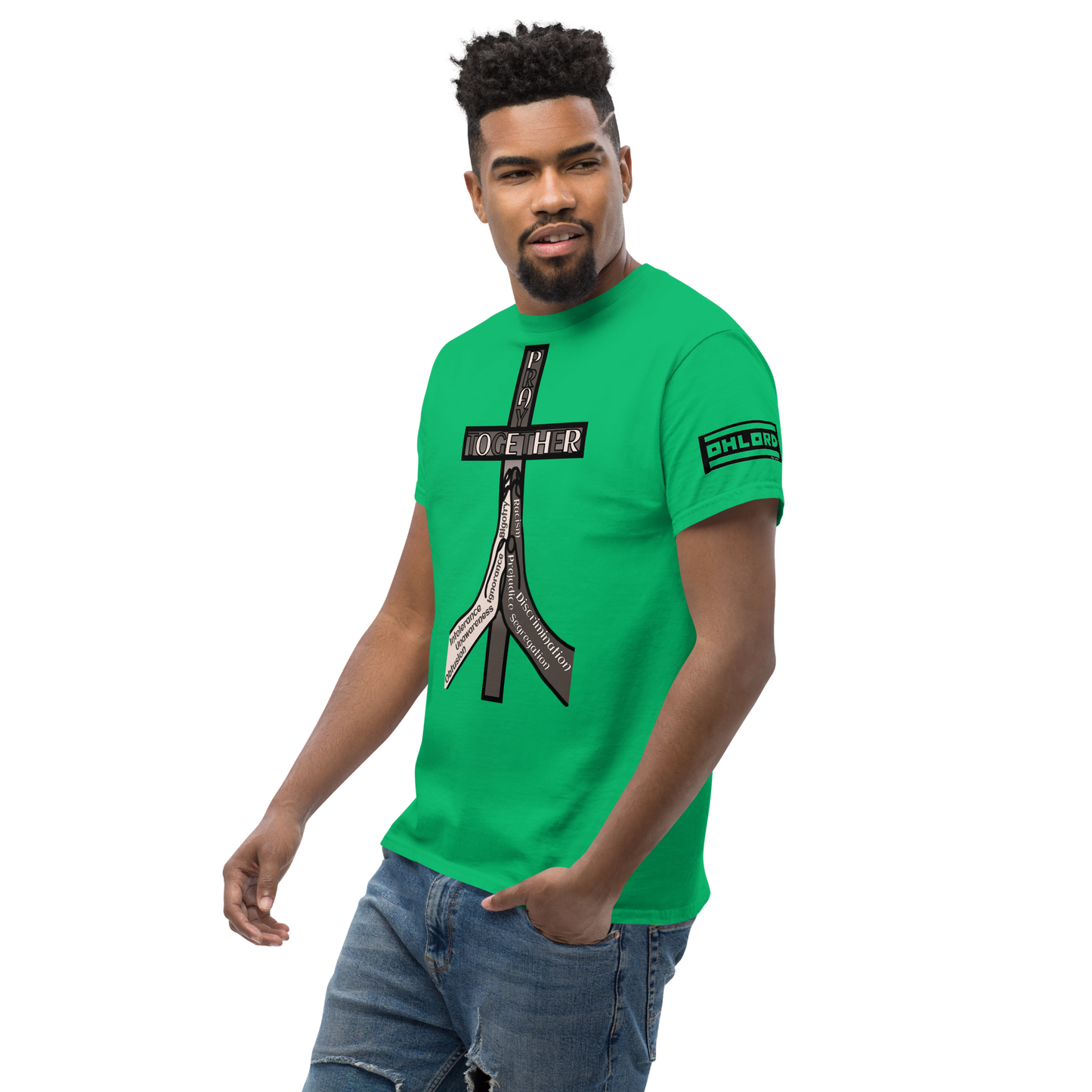 Men's classic tee PRAY TOGETHER