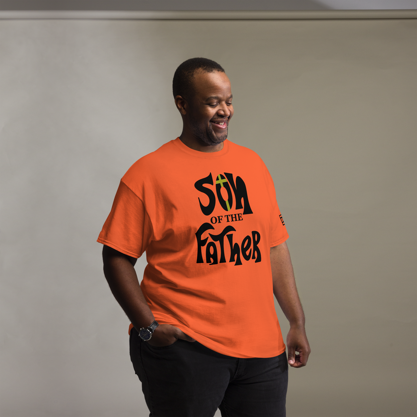 Men's classic tee SON OF THE FATHER