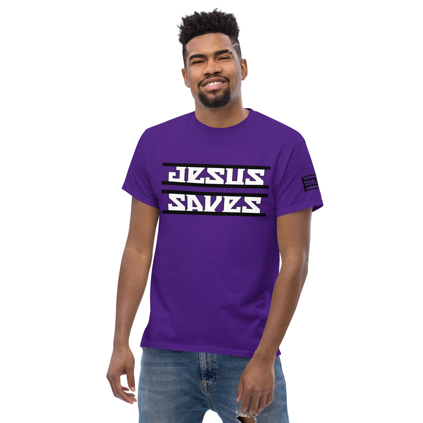 Men's classic tee JESUS SAVES